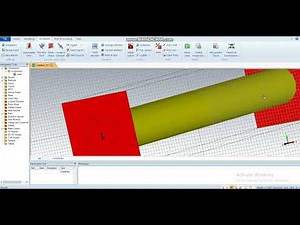 How to design a circular wave guide in CST software
