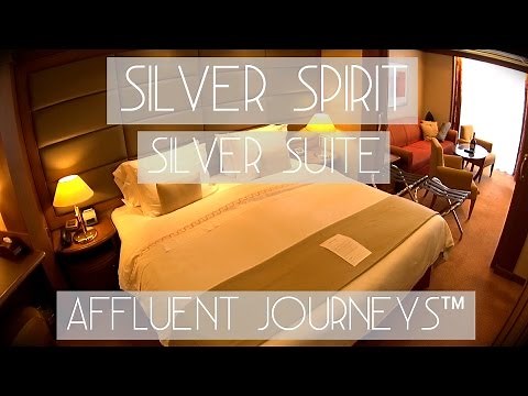 Silversea Silver Spirit Silver Suite Tour