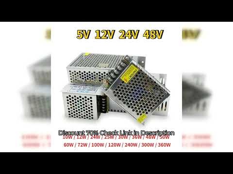 Switching Power Supply Light Transformer AC 110V 220V To DC 5V 12V 24V 48V Power Supply Adapter for