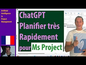 #1 IA en Gestion de Projet ● 🚀 Planification Ultra Rapide avec Ms Project et ChatGPT ● openai #10