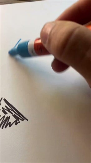 The simplest mountain drawing in the world!