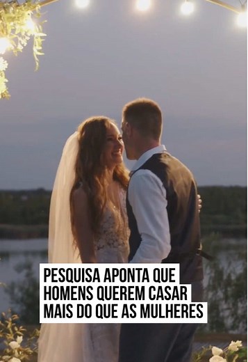 #Pesquisa feita pelo Instituto Locomotiva, em parceria com a QuestionPro, apontou que, entre as pessoas que estão em um #relacionamento romântico, os homens demonstram têm mais desejo de se casar do que as mulheres. Segundo o levantamento, os homens que querem um casamento são 88% dos entrevistados, já as mulheres são 77%. Para a pesquisa, foram ouvidas 1.461 pessoas em todo o Brasil. O resultado do levantamento chama atenção, pois usualmente as pessoas imaginam que o maior desejo de casar vem d