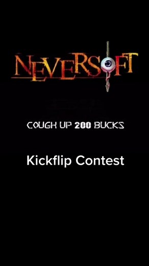 Neversoft Tony Hawk pro skater developers kickflip contest #pretendingimasuperman #nostalgia #kickflip #tonyhawkproskater #tomyhawk #neversoft #videogame #history #skate #skateboard #skateboarding #gamer #ollie #contest #skatehistory | Esk8tv