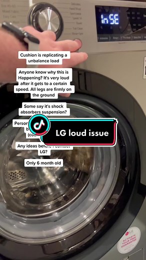 LG Washing Machine Problems: Shock Absorber Test