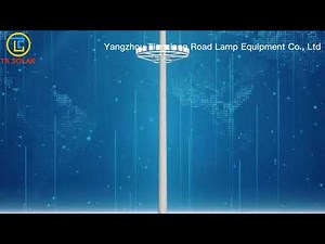 How to install a high mast light