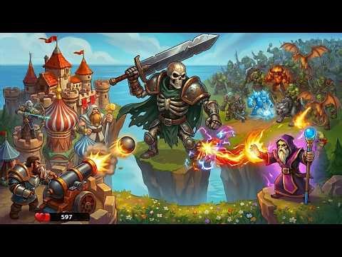 BOOM Castle Gameplay - Best Tower Defense Strategy! (Android/iOS)