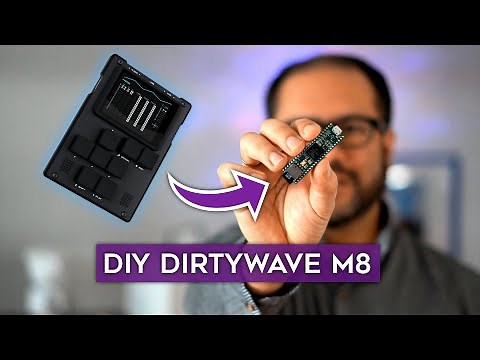 DIY Dirtywave M8 headless using a Teensy 4.1 microcomputer