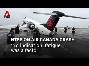 Air Canada crash: US safety agency says tracking system failed to alert