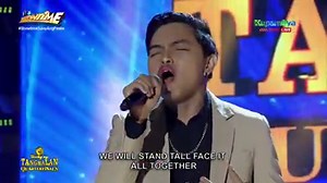 390K views · 12 reactions | Panoorin ang pangmalakasang "Quarantinig" performance ni Quarter Finalist #2 na si JM YOSURES ngayong #ShowtimeTuloyAngPasko Saturday! | Tawag Ng Tanghalan | Facebook