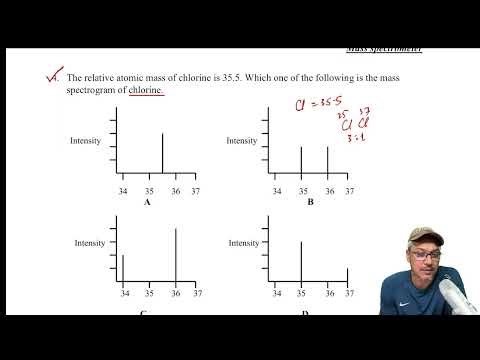 Mass spectrometer practice Questions #1