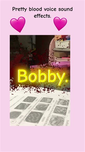 Pretty blood voice sound effects.