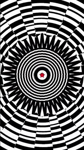 Can you keep your eyes locked on the center circle?