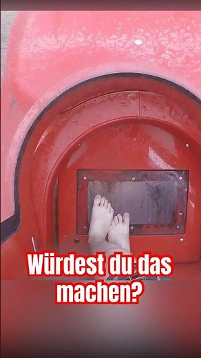 Big Drop - Freefall Slide / Freifall Rutsche mit Falltür - POV - Skara Sommarland