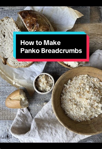 Cómo hacer pan rallado Panko en casa