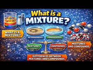 What is a Mixture? | Types of Mixtures & Compounds Explained | Pure & mixed substances | Home Revise