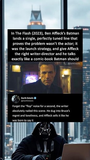 Ben Affleck’s Best Batman Line | The Flash (2023)