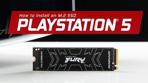 PlayStation® 5 users can now install an M.2 SSD to expand their PS5™ console storage.🎮 In this guide we’ll walk you through successfully installing a new M.2 SSD in a PlayStation 5.💪 🎉Today, we’ll be using the Kingston FURY Renegade M.2 Gen 4x4 SSD capable of speeds up to 7,300MB/s.🎊 Hit like and don't forget to share this video with friends who own a PS5. 😉 | Kingston Technology