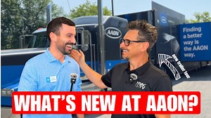 We ambushed the brand-new AAON trailer and got an exclusive walkthrough with the team! From dual-fuel heat pump technology and extreme climate performance (down to -20°F) to next-gen controls and energy recovery systems—this trailer is packed with HVAC innovation. | Tony Mormino
