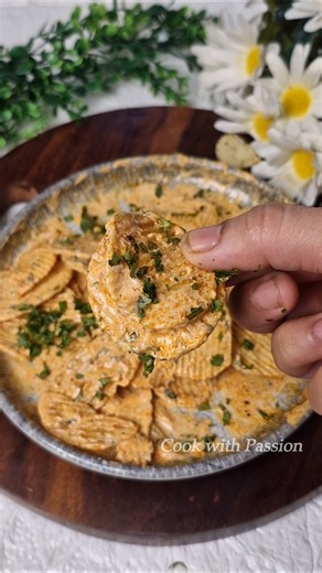 🔥 Creamy Peri Peri Chips Recipe | 5 Minute Evening Snack 😍 #shorts #perperichips #food