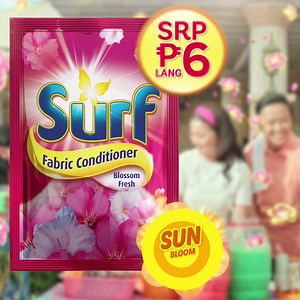 7K views · 1.5K reactions | Sa Surf FabCon with Sun Bloom Technology, blooming bango ang damit kahit under the init (vs. a powder detergent only)! P6 SRP lang.​ ASC Reference Code: U031P013123SS | Surf Philippines | Facebook