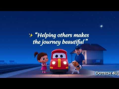 Tiko the Magic Train 🚂✨ | A Beautiful Kids Adventure Story