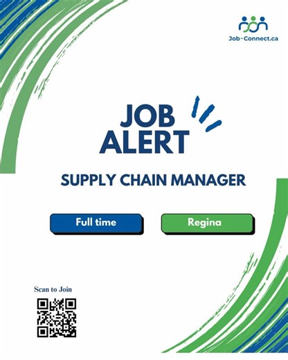 Job-Connect Canada | Supply Chain Manager (Regina) The Role: Take command of end-to-end logistics in Regina. As a Supply Chain Manager, you will oversee... | Instagram
