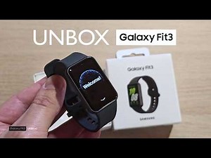 Samsung Galaxy Fit3 Unbox