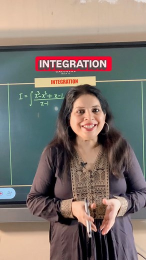 16K views · 524 reactions | Integration problem solved using factorisation ⭐️⭐️⭐️⭐️朗朗 #maths #mathematics #mathreels #calculuswithij #calculus #integration #integrals #education #fbreels2025ツ #mathreels | Concepts by Indervir Jolly | Facebook