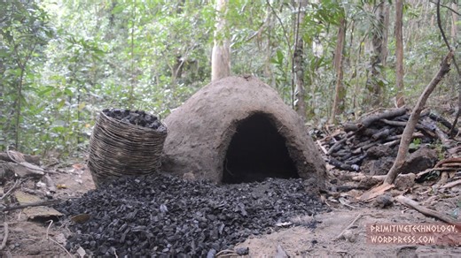 Making a Reusable Charcoal Mound