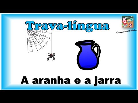A ARANHA E A JARRA | Trava-língua | Sons da letra R | Vídeo educativo | Hora de Estudar