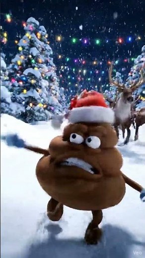 “I Don’t Need Toilet Paper!” — Humanoid Poop vs Santa Chase!