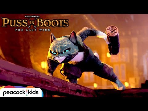 Escape The Three Bears! Puss in Boots Chase Scene | PUSS IN BOOTS: THE LAST WISH