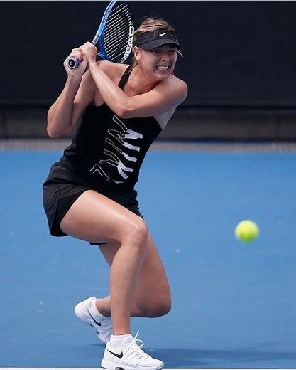 Maria Sharapova | funny movement & Respect movement