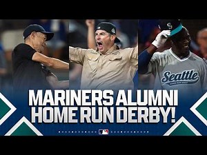 Ichiro Suzuki & MORE Mariners legends face off in their FIRST-EVER Alumni Home Run Derby! 💪💥