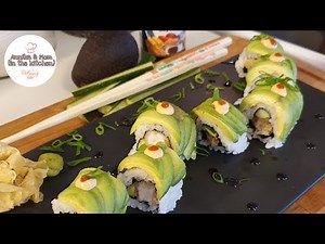 Dragonroll Sushi /How to make sushi roll/ Homemade Sushi