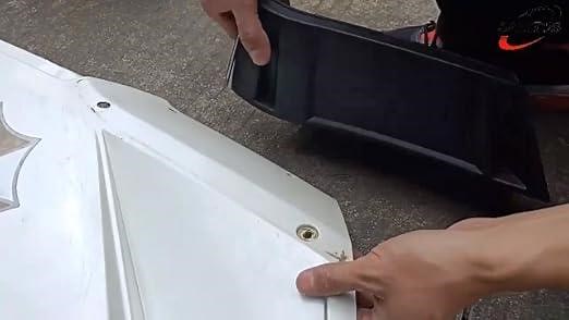 installation of Commander Extended Fender Flares