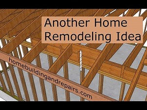 Ideas For Replacing Ceiling Joist When Rafters Are Above Them And Not Next To Them