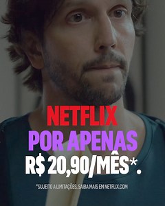 Assine a Netflix por R$20,90/mês Escolha o novo plano com anúncios da Netflix e tenha acesso a milhares de filmes e séries | Netflix