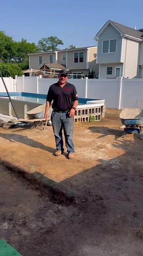 You've got to check out this amazing custom backyard! 🏊‍♂️ It's got a radiant semi inground pool that is absolutely stunning, along with not just one, but two beautiful pergolas that add a touch of elegance. 🍹 And to top it off, there's an outdoor kitchen where we can cook up some delicious meals while enjoying the great outdoors. 🍔🌭 #brothersthreepools #bestoflongisland #longislandswimmingpools #backyarddesigns #familyownedbusiness #traditionofexcellencesince1960 #outdoorfuniture #backyardf