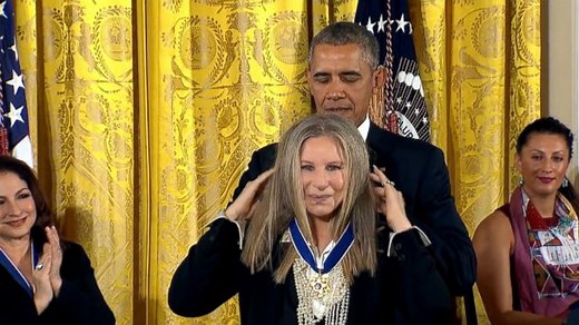 Barbra Streisand Imagines a 2016 Trump-Clinton Face-Off
