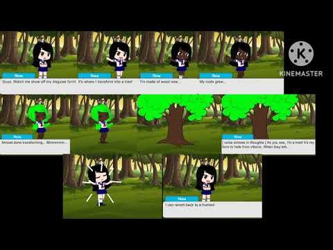 Rinna's Disguise Form (Tree TF and Revert Comic)