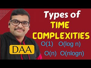 02-Time Complexities in Algorithms | Big O, Omega, Theta | DAA Full Course Series