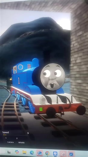 peter sam saves thomas roblox falls off