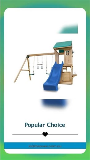 Lifespan Kids Montrose Swing Set & Play Centre with 2.2m Slide (Blue)