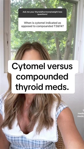 7.8K views · 52 reactions | Let’s talk cytomel/ liothyronine versus compounded thyroid meds! #thyroid #thyroidproblems #hashimotos #hypothyroidism | Thyroid Nation | Facebook
