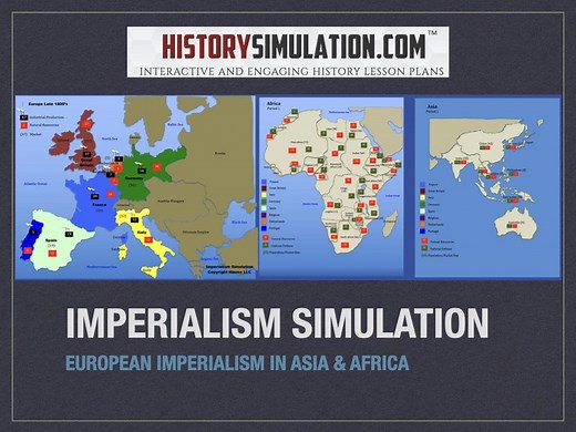Engage with Imperialism Game Activity - HistorySimulation.com (TM)