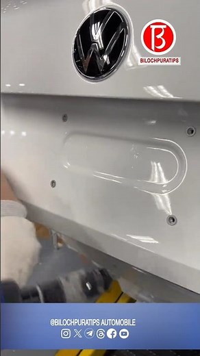 License plate screw installation