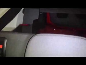 VW UP Manual Emergency Boot/Trunk Release