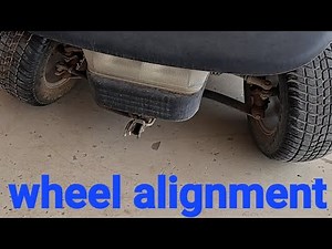 Wheel Alignment, How to replace control arm bushing of Clubcar Precedent.