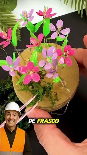 How to make a flower lamp with things from home #viral #diy